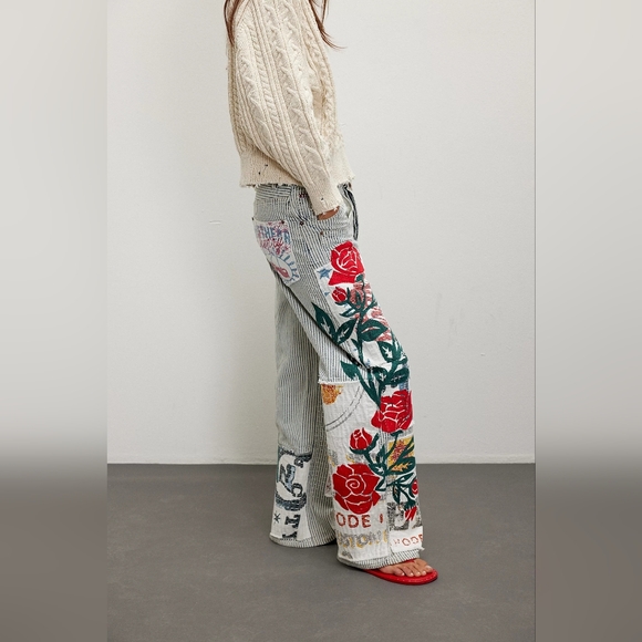 NWT WE THE FREE Lost And Found Boyfriend Jeans Size 31 - Picture 3 of 12